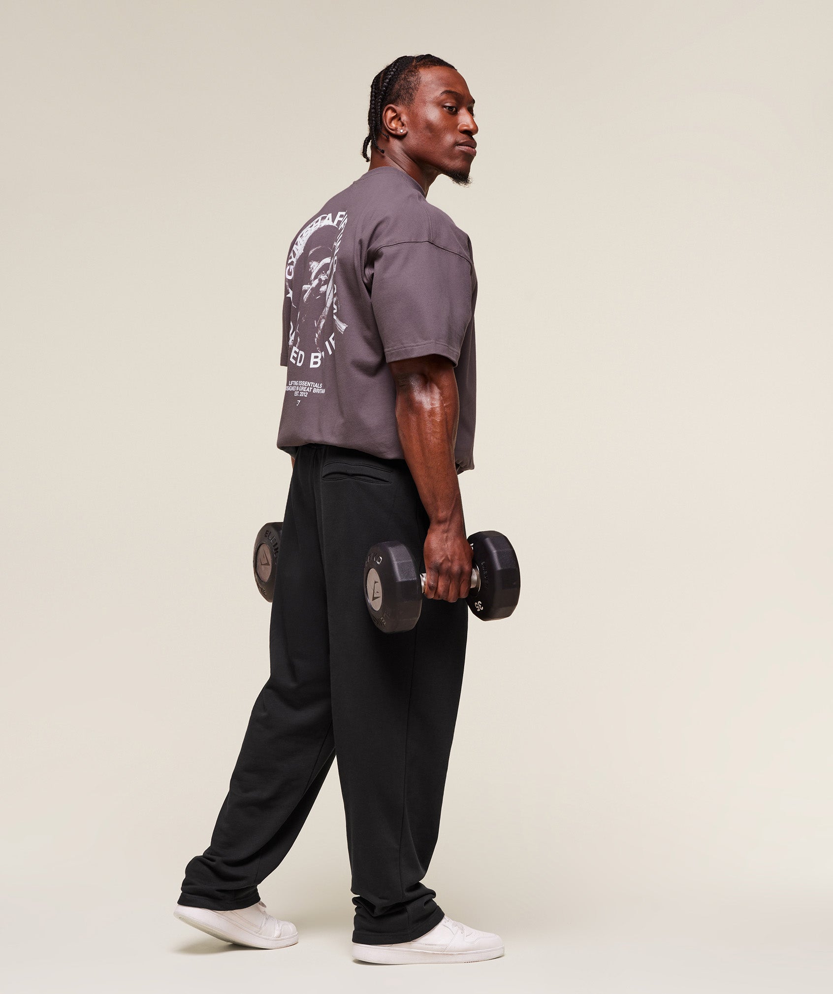 Gymshark Forged By Iron T-Shirt Brushed Purple