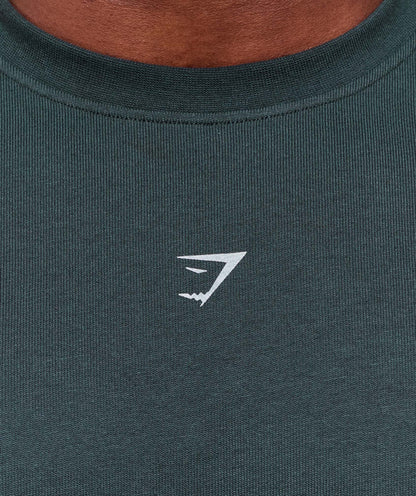 Gymshark Forged By Iron T-Shirt Darkest Teal