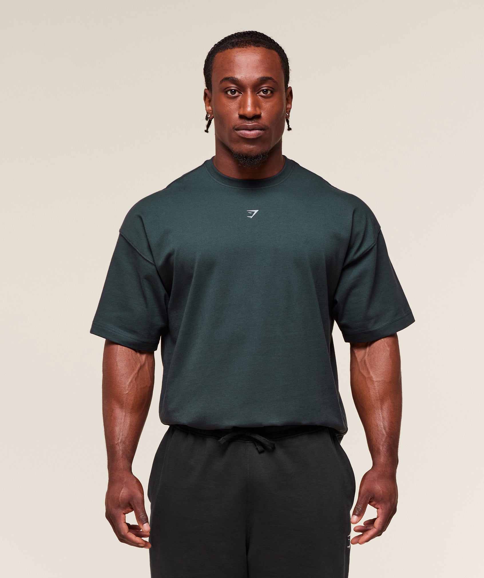 Gymshark Forged By Iron T-Shirt Darkest Teal