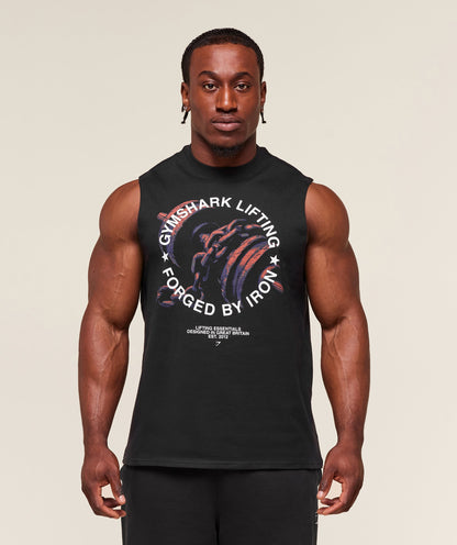Gymshark Forged By Iron Tank Black