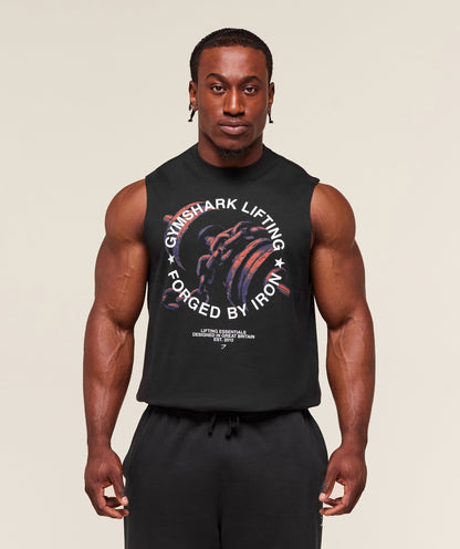 Gymshark Forged By Iron Tank Black