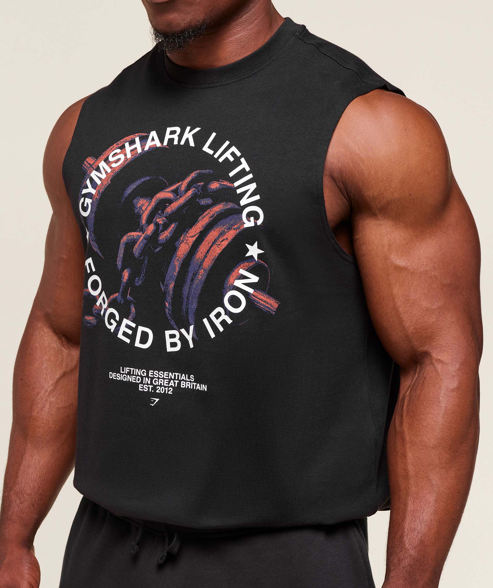 Gymshark Forged By Iron Tank Black