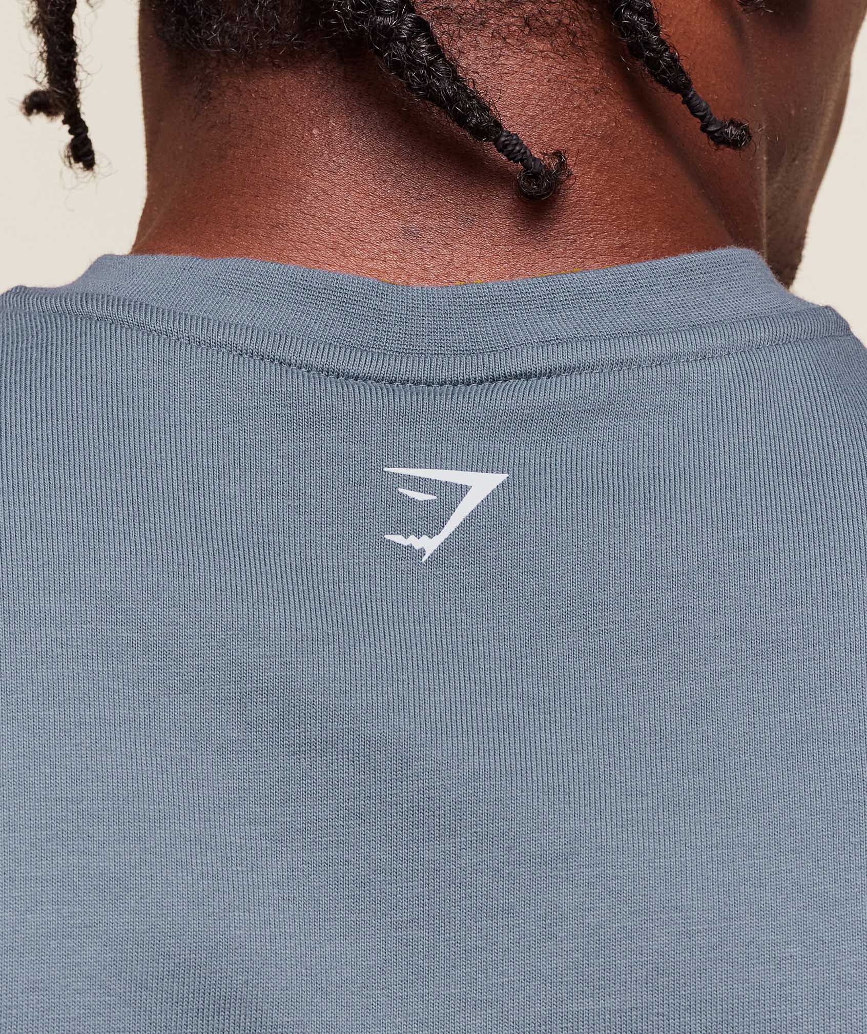 Gymshark Forged By Iron Tank Iron Blue
