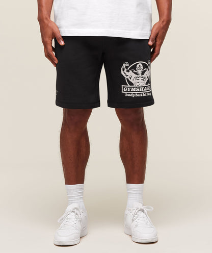 Gymshark Double Bicep 9" Shorts Black