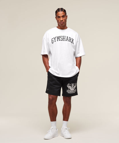 Gymshark Double Bicep 9" Shorts Black