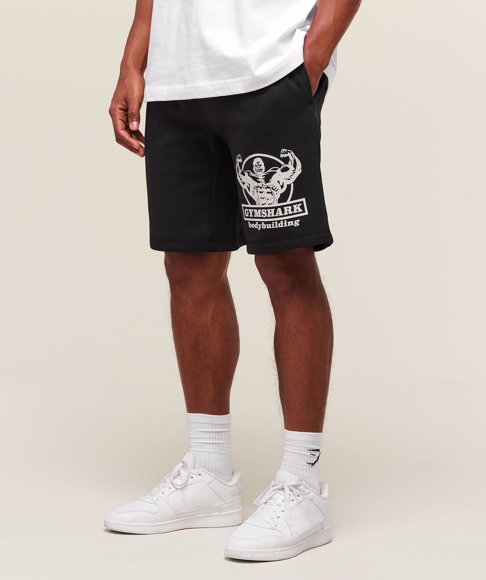 Gymshark Double Bicep 9" Shorts Black