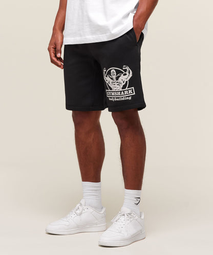 Gymshark Double Bicep 9" Shorts Black