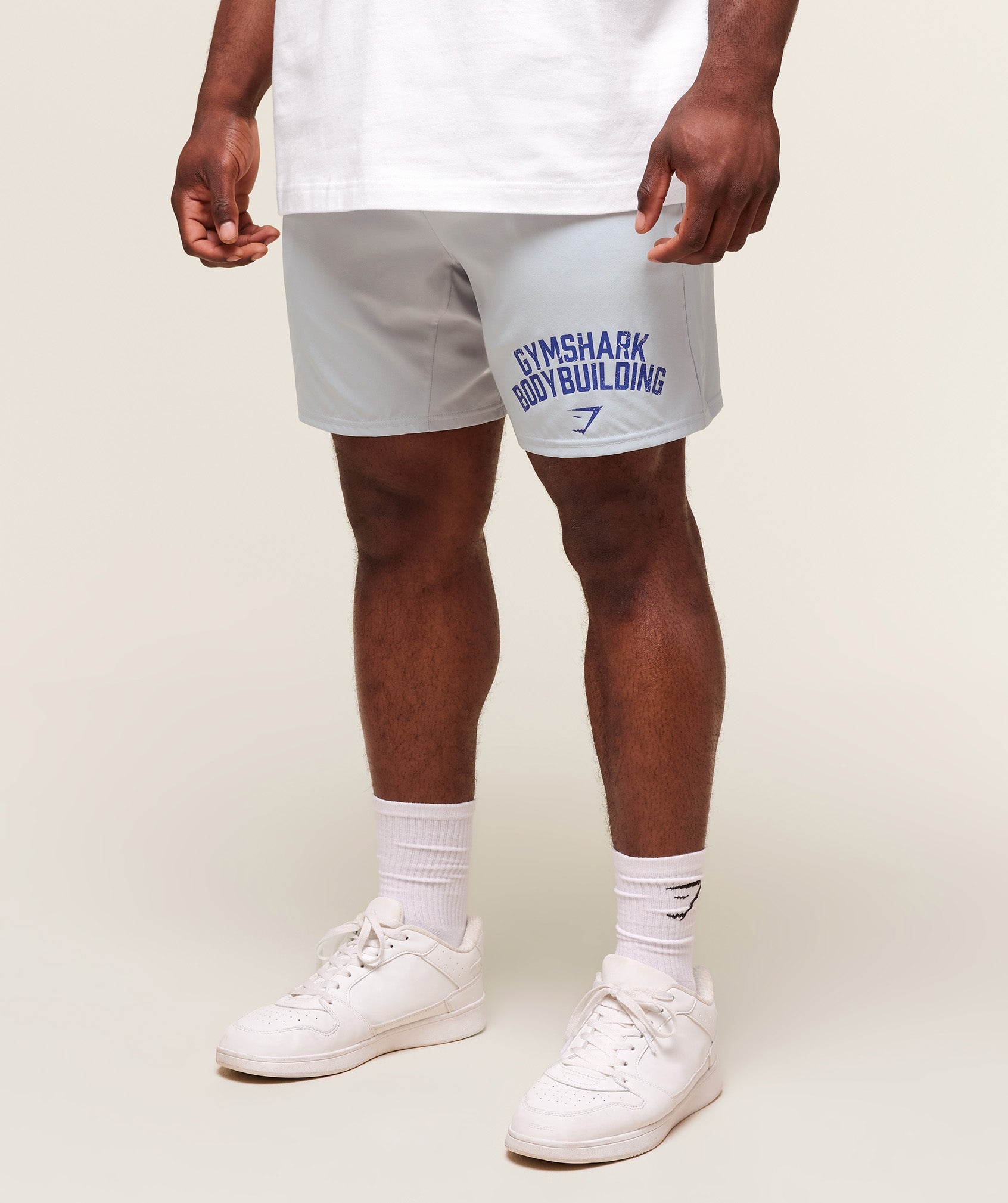 Gymshark Olympic Bar 7" Short Metal Grey