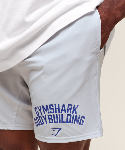 Gymshark Olympic Bar 7" Short Metal Grey