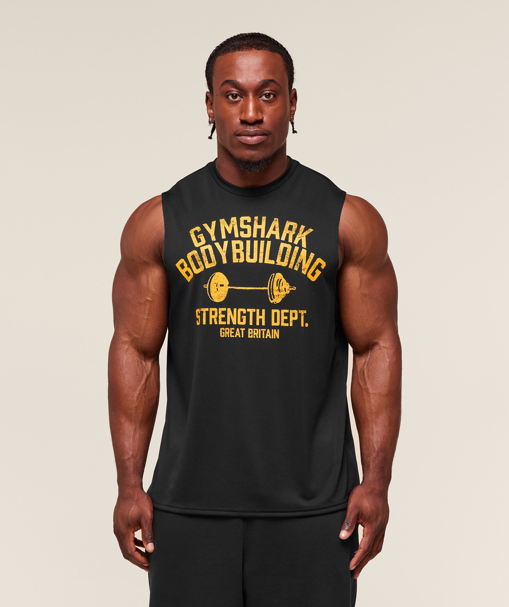 Gymshark Olympic Bar Tank Black