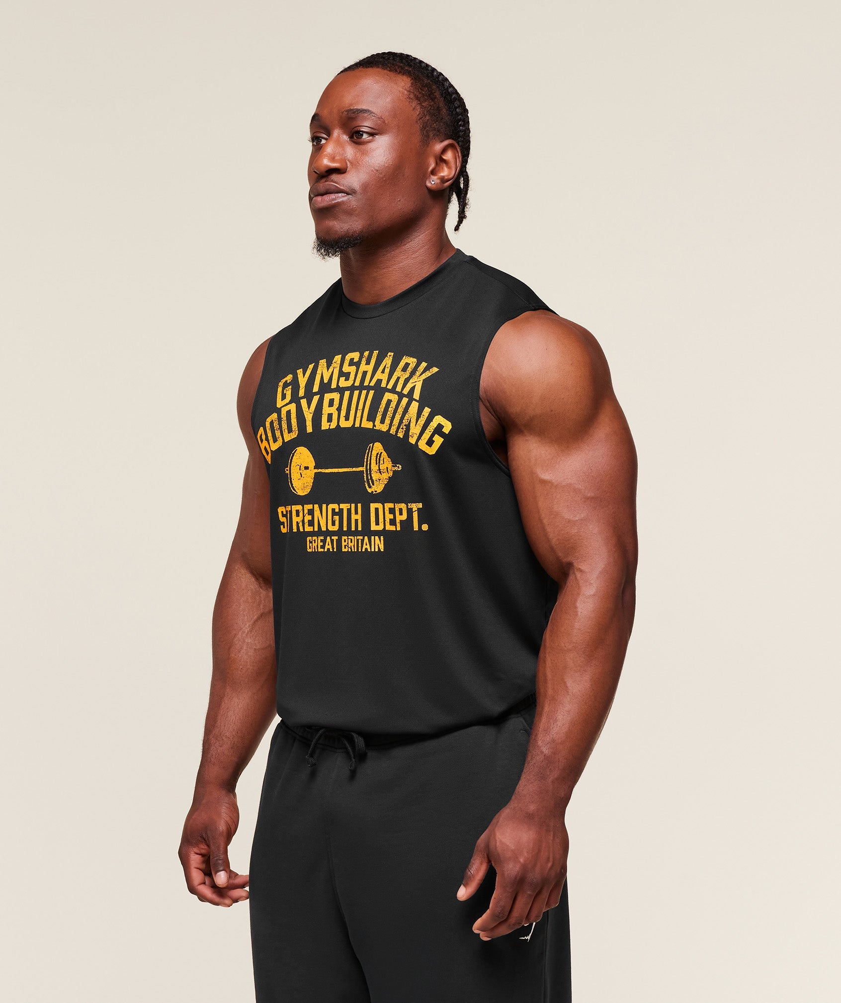 Gymshark Olympic Bar Tank Black