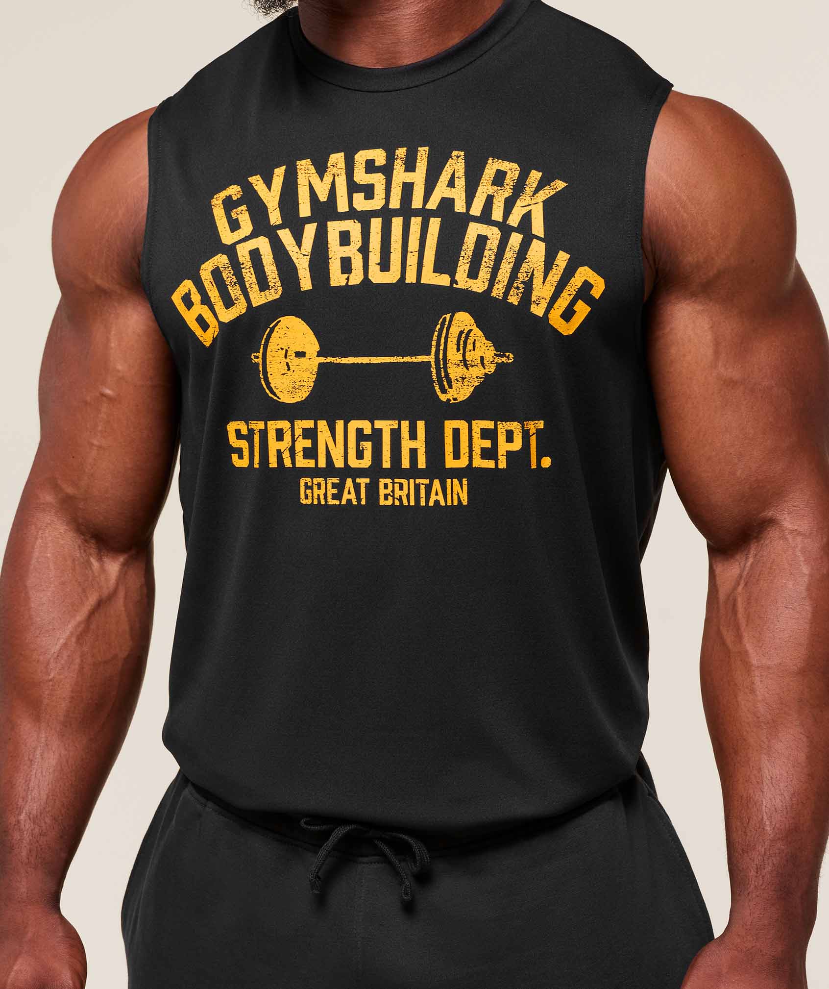 Gymshark Olympic Bar Tank Black