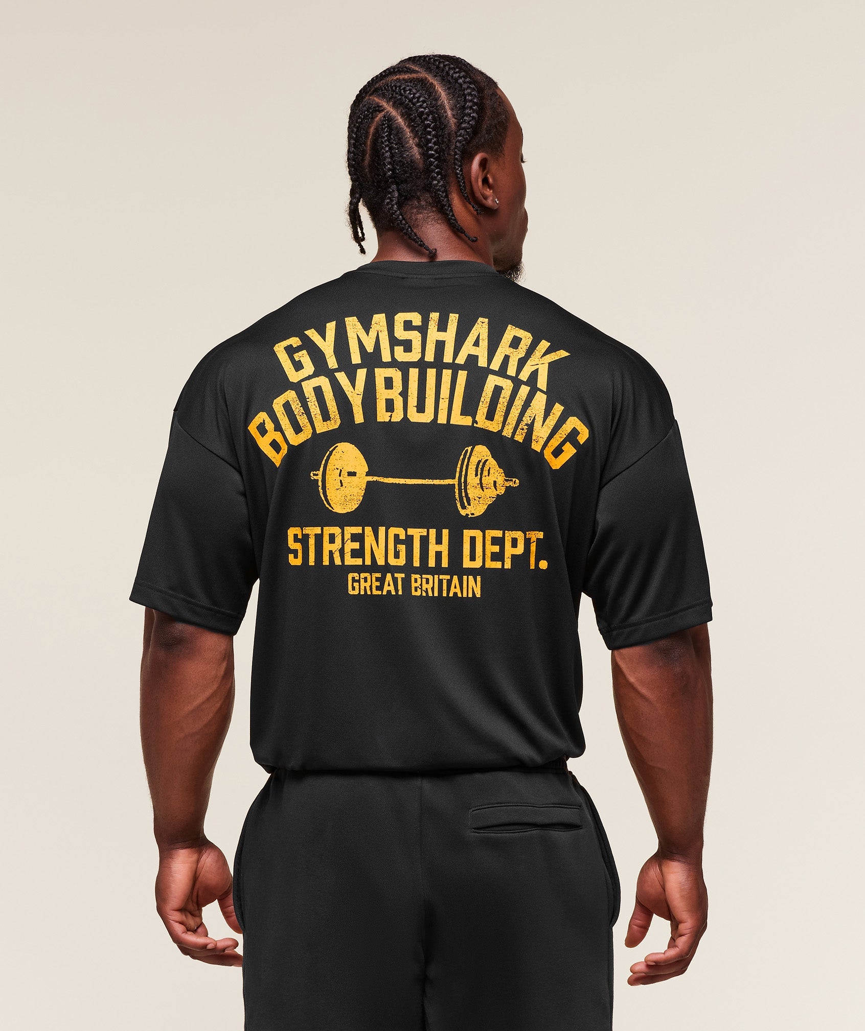 Gymshark Olympic Bar T-Shirt Black