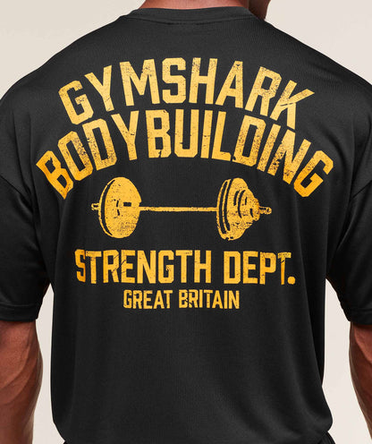 Gymshark Olympic Bar T-Shirt Black