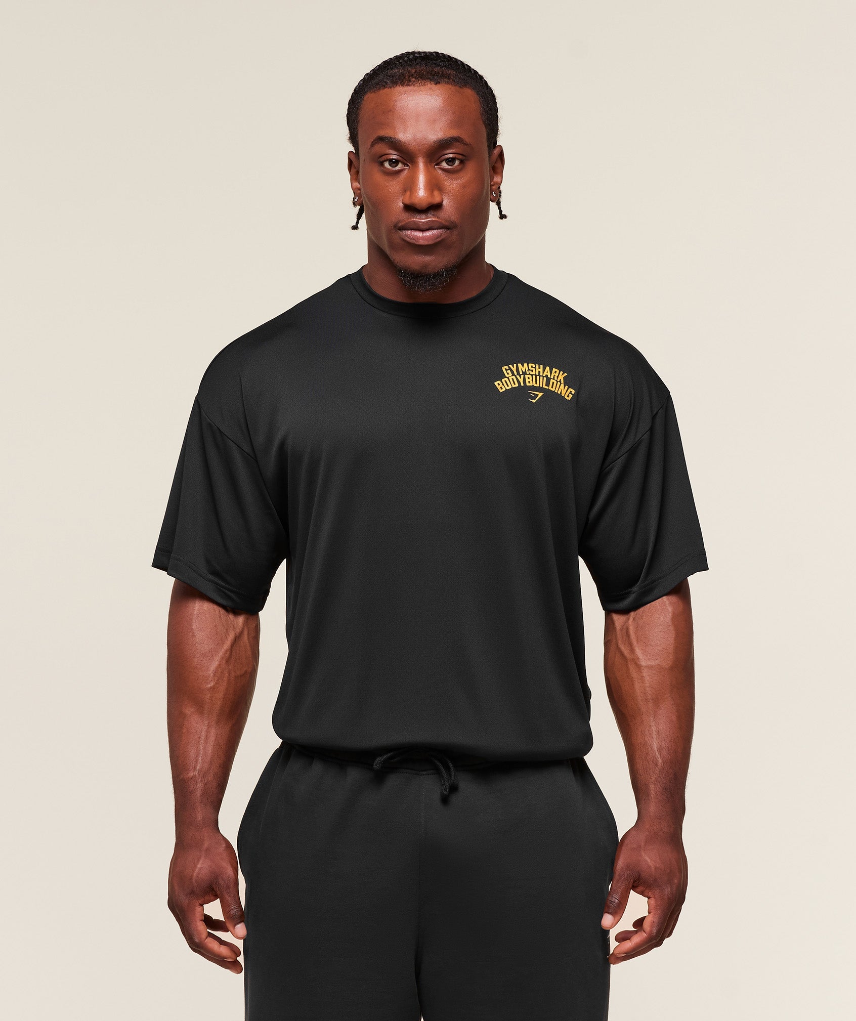 Gymshark Olympic Bar T-Shirt Black