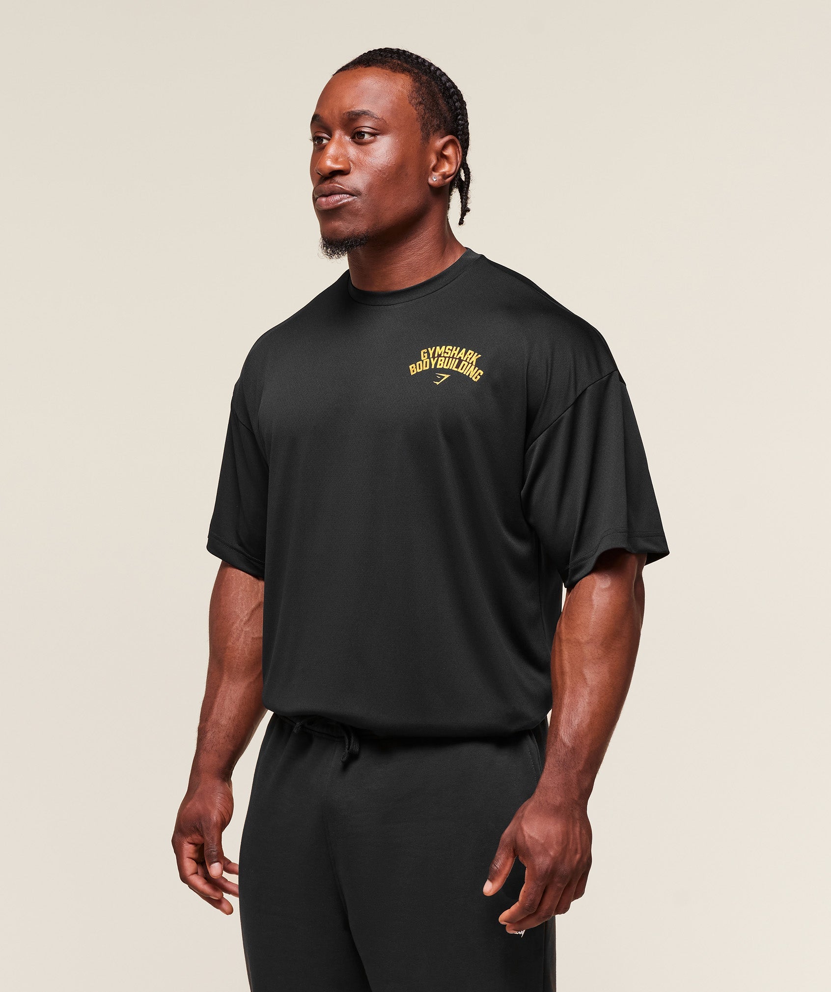 Gymshark Olympic Bar T-Shirt Black