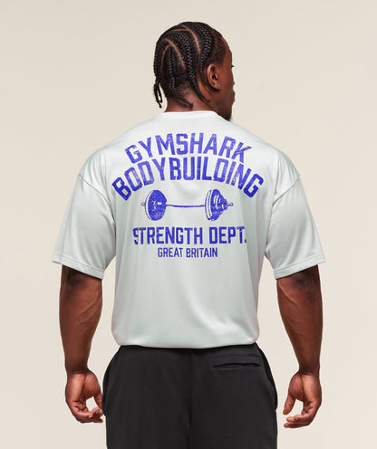 Gymshark Olympic Bar T-Shirt Metal Grey