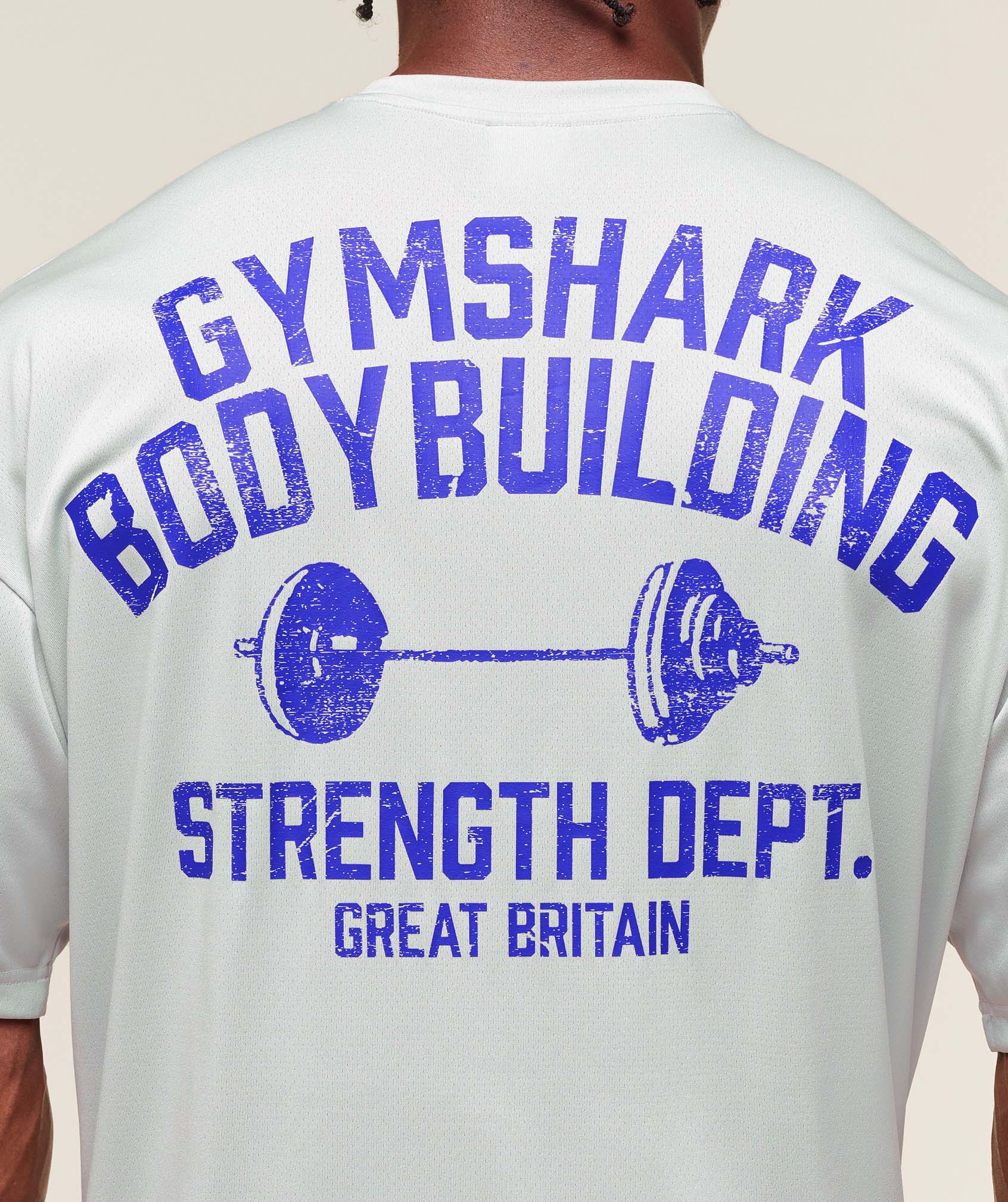 Gymshark Olympic Bar T-Shirt Metal Grey