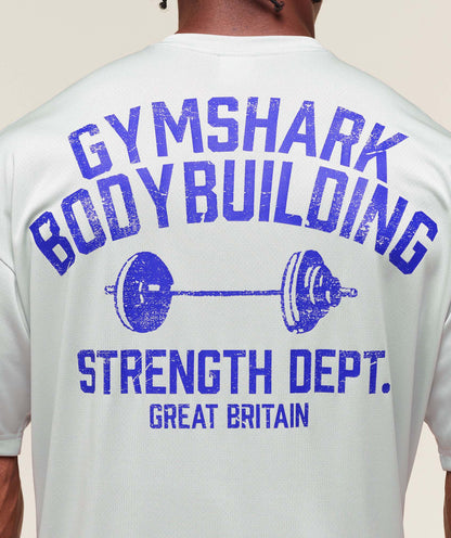 Gymshark Olympic Bar T-Shirt Metal Grey