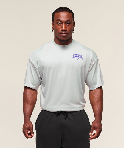 Gymshark Olympic Bar T-Shirt Metal Grey