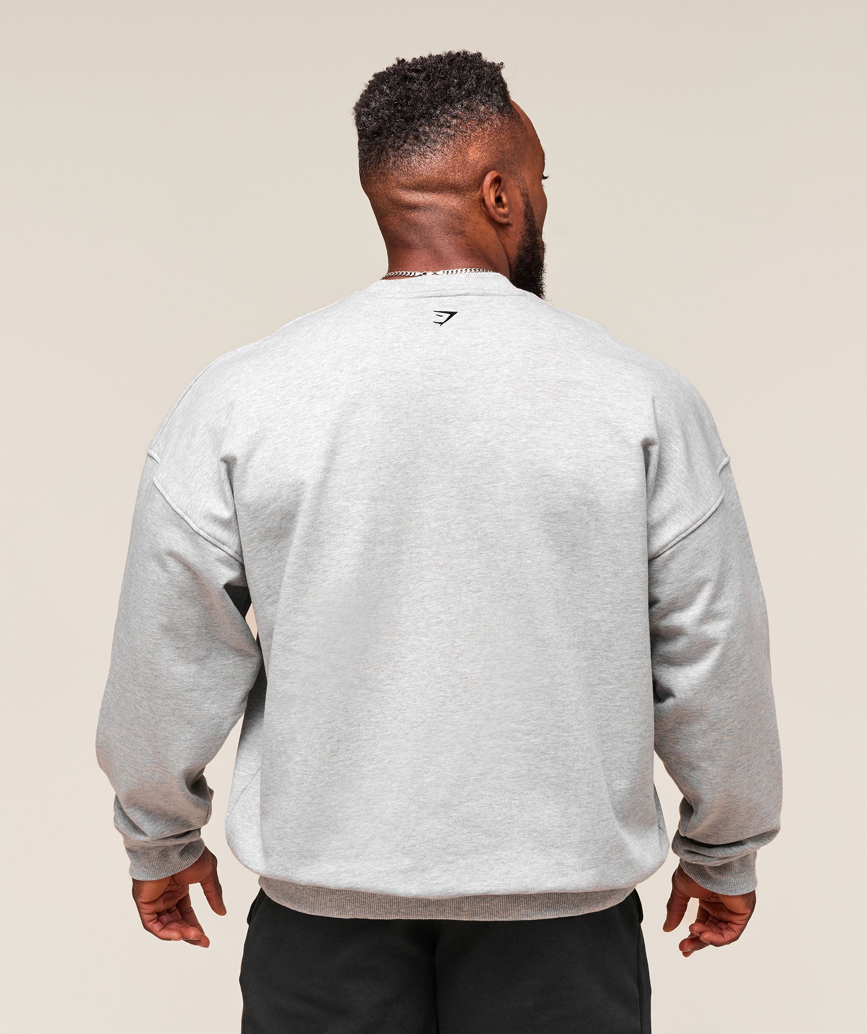 Gymshark We Do Gym Crew Light Grey Core Marl