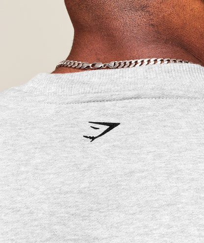 Gymshark We Do Gym Crew Light Grey Core Marl