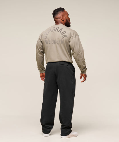 Gymshark We Do Gym Long Sleeve T-Shirt Linen Brown