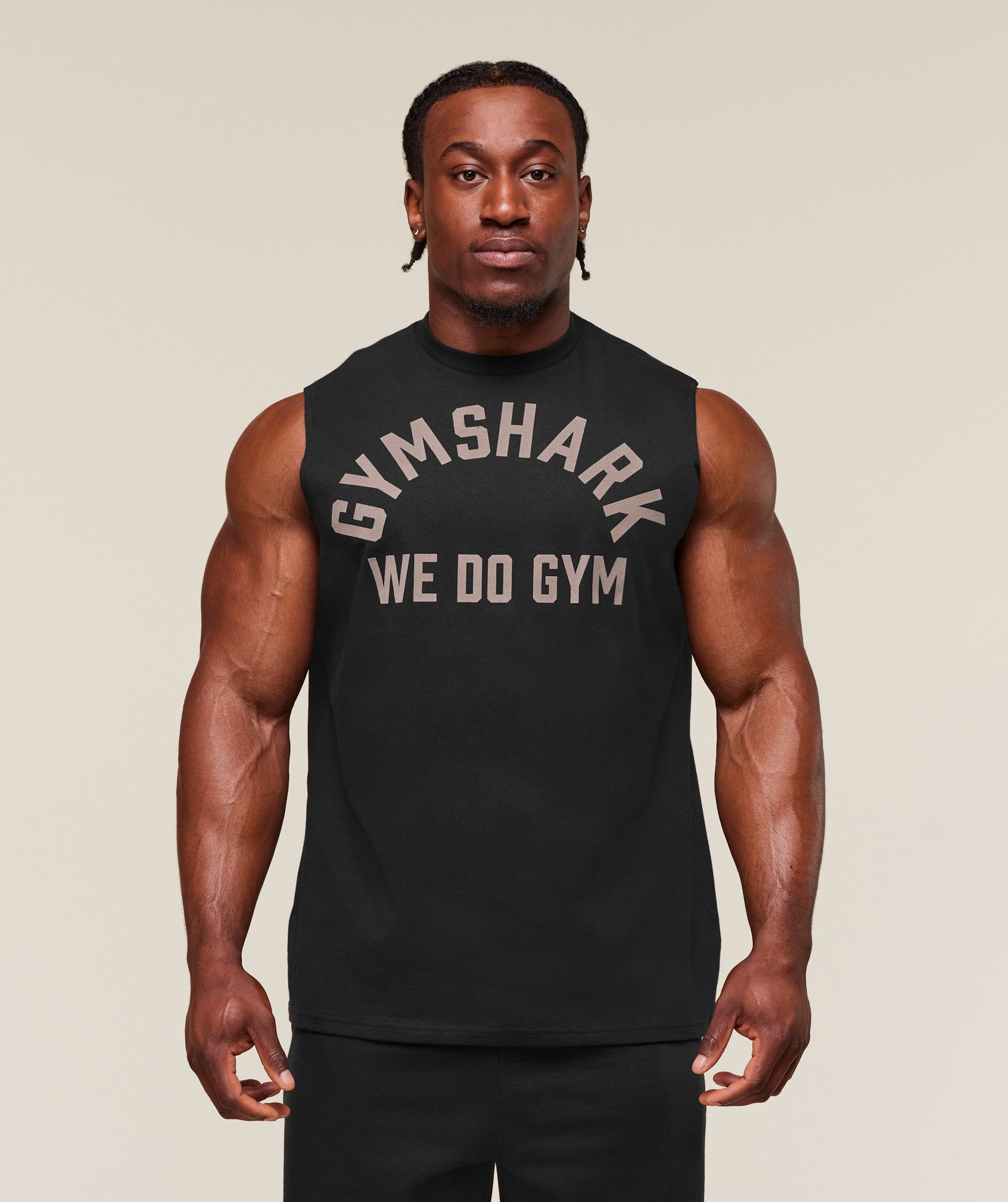 Gymshark We Do Gym Tank Black
