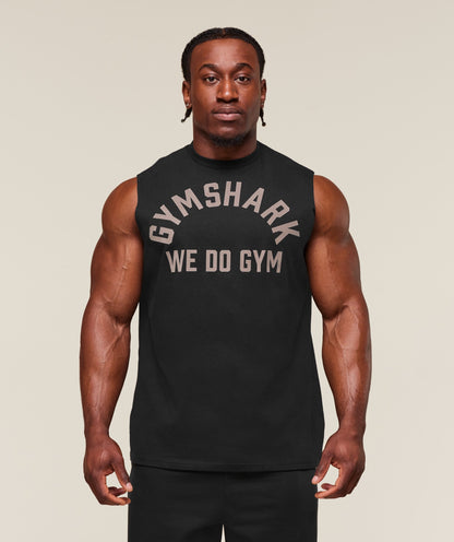 Gymshark We Do Gym Tank Black