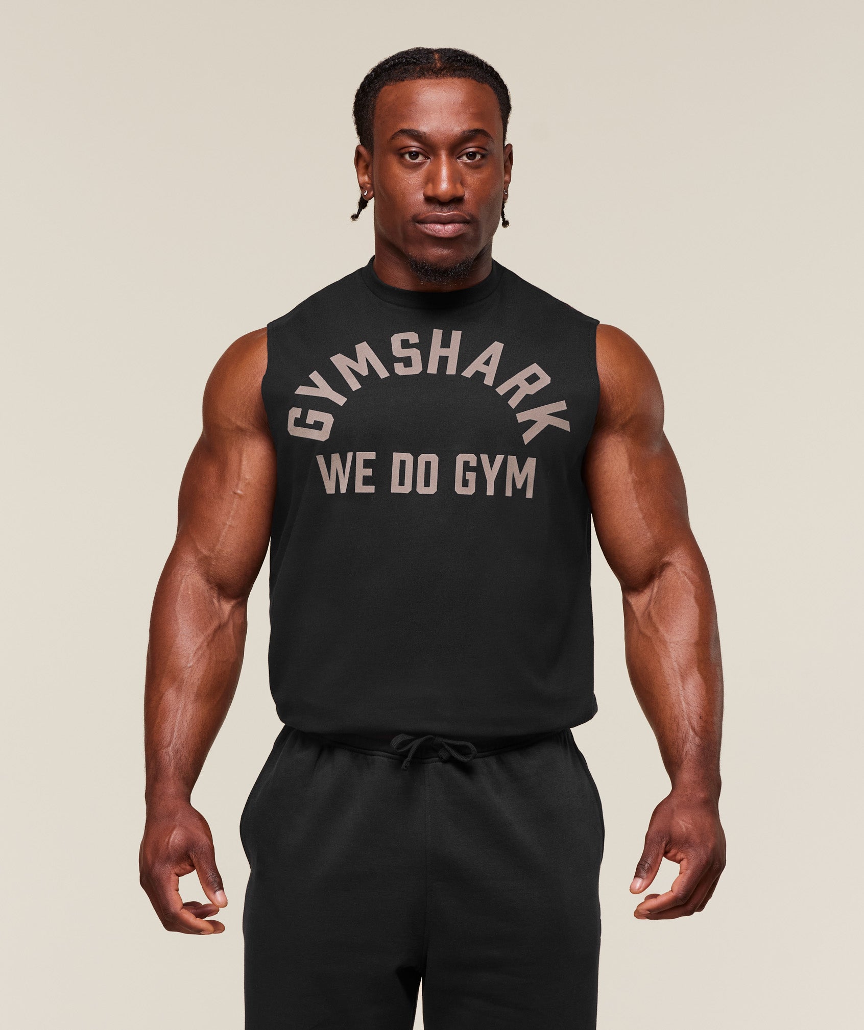 Gymshark We Do Gym Tank Black