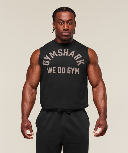 Gymshark We Do Gym Tank Black