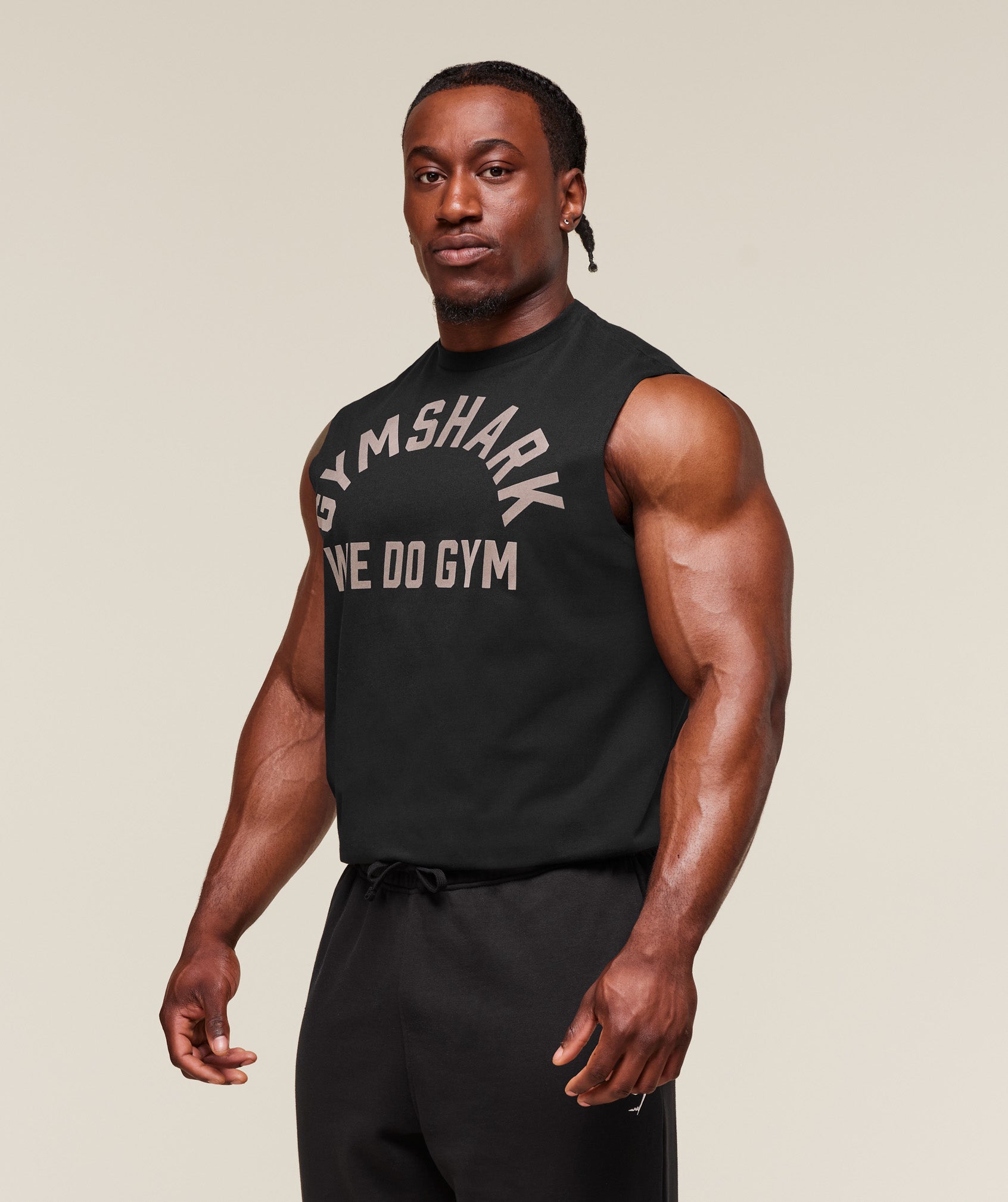 Gymshark We Do Gym Tank Black