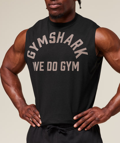Gymshark We Do Gym Tank Black