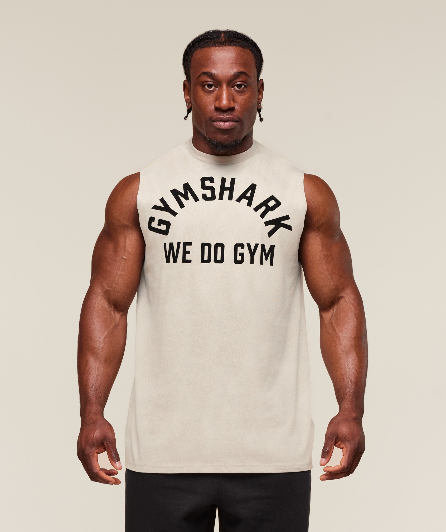 Gymshark We Do Gym Tank Pebble Grey