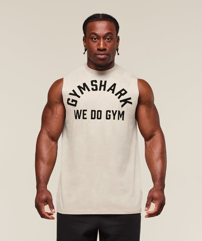 Gymshark We Do Gym Tank Pebble Grey
