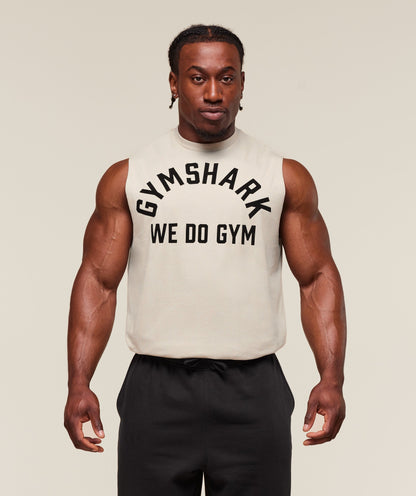 Gymshark We Do Gym Tank Pebble Grey