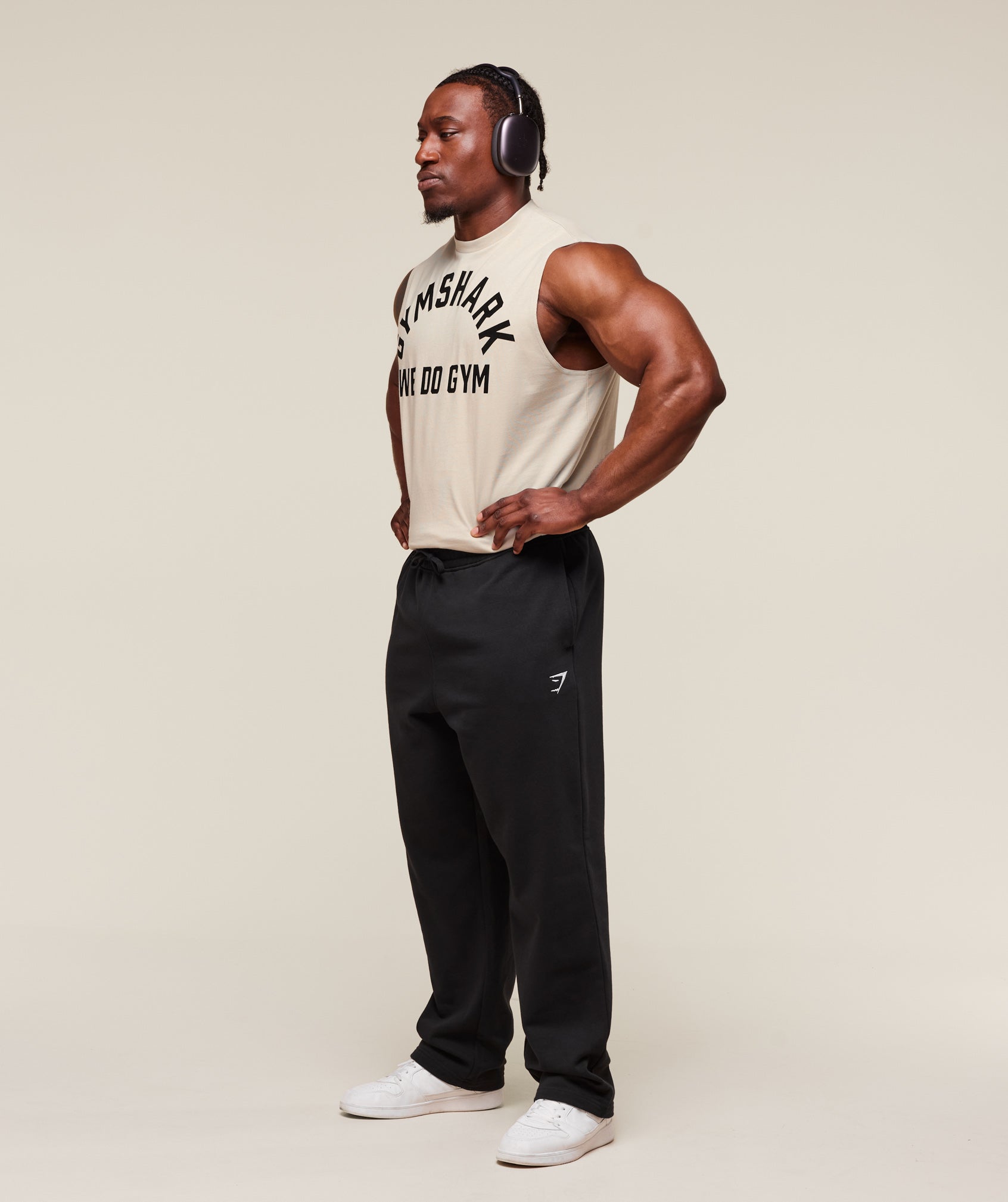 Gymshark We Do Gym Tank Pebble Grey