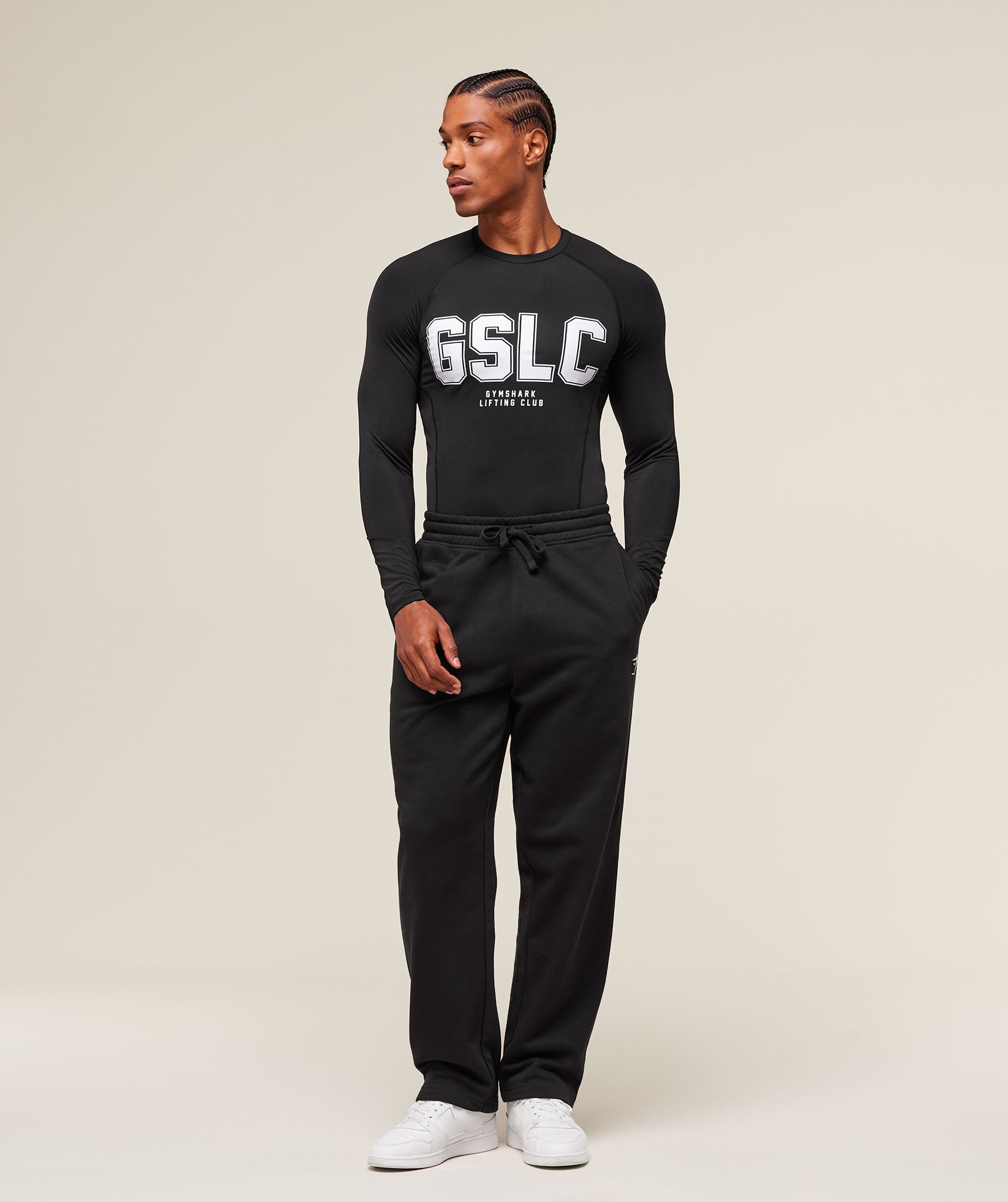 Gymshark Gslc Baselayer Long Sleeve T-Shirt Black