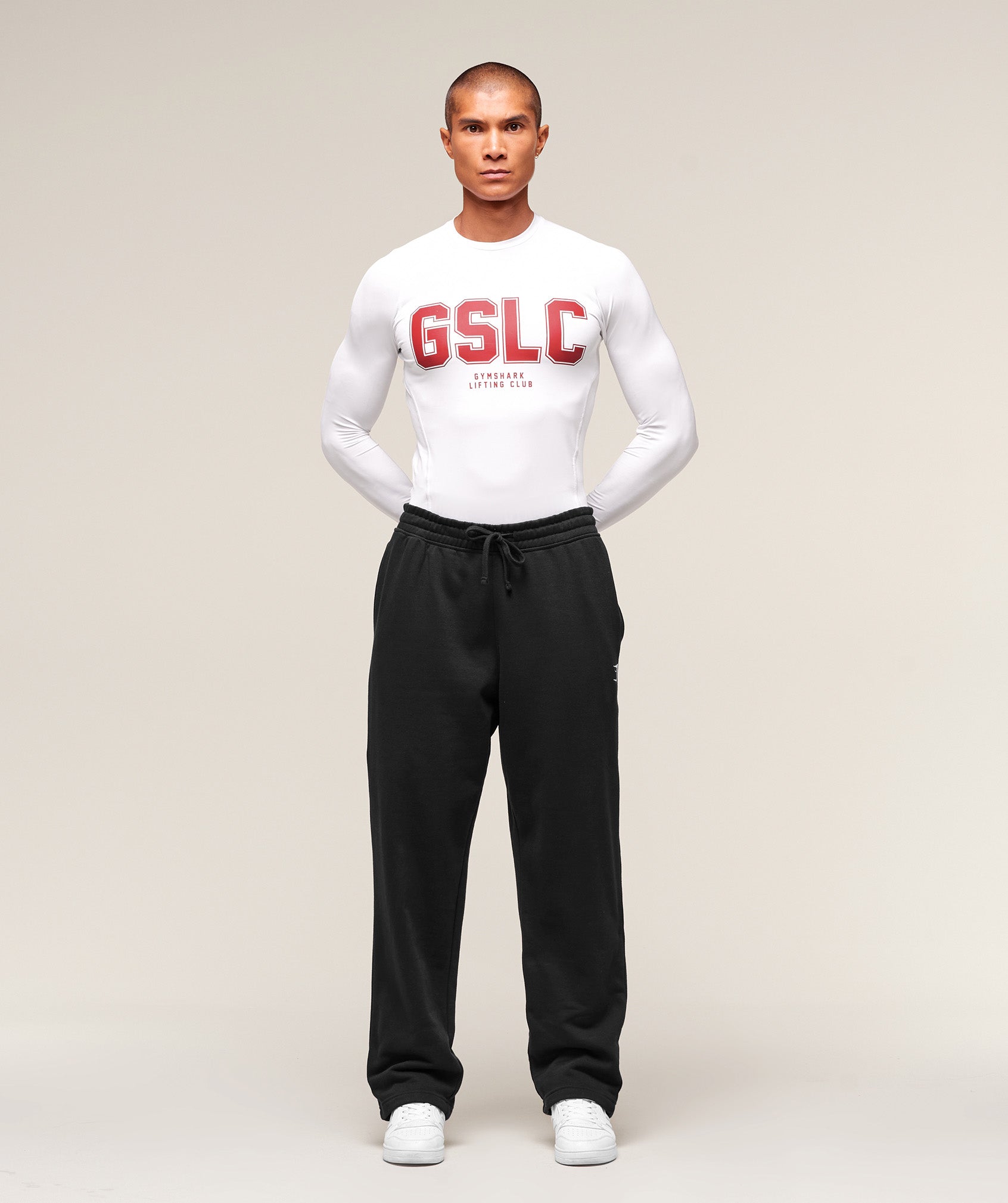 Gymshark Gslc Baselayer Long Sleeve T-Shirt White