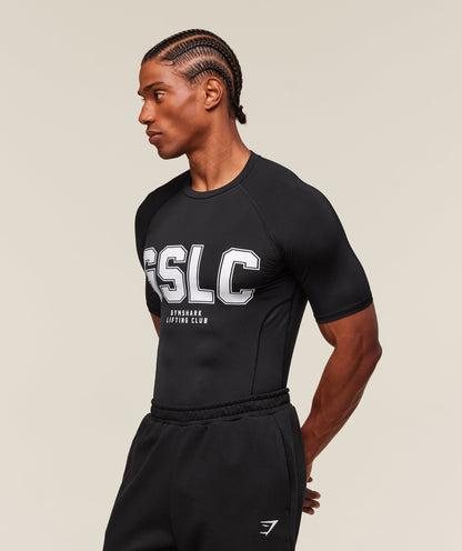 Gymshark Gslc Baselayer T-Shirt Black