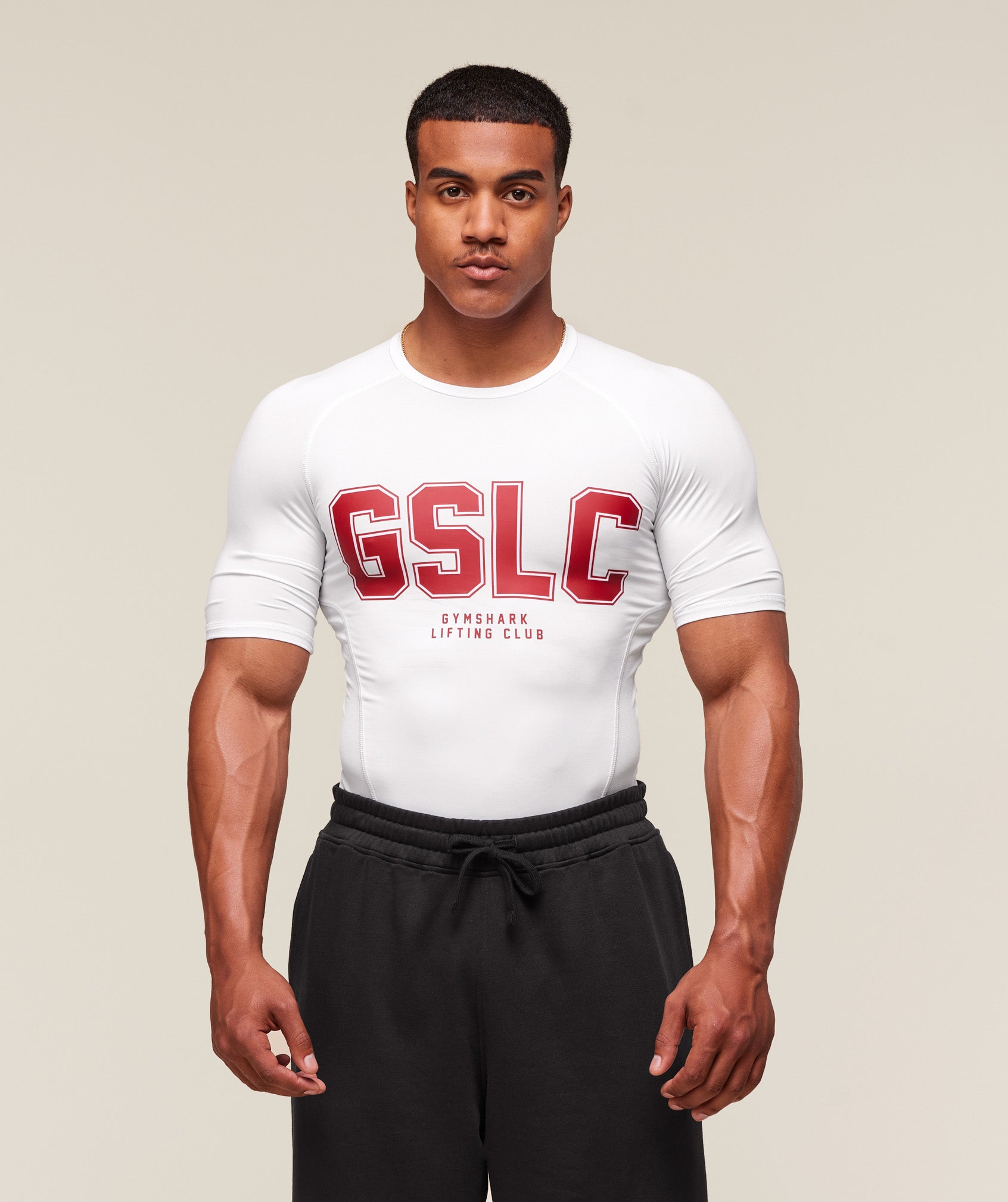 Gymshark Gslc Baselayer T-Shirt White