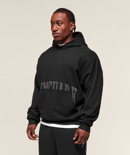 Gymshark Pocket Graphic Hoodie Black