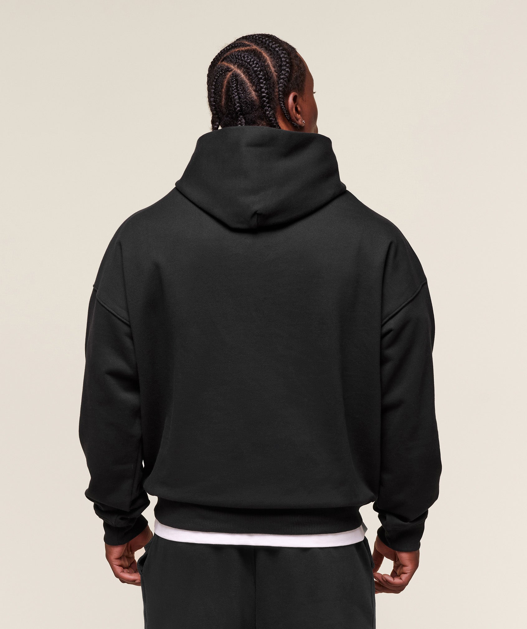 Gymshark Pocket Graphic Hoodie Black