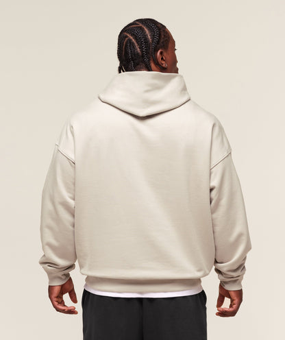 Gymshark Pocket Graphic Hoodie Pebble Grey