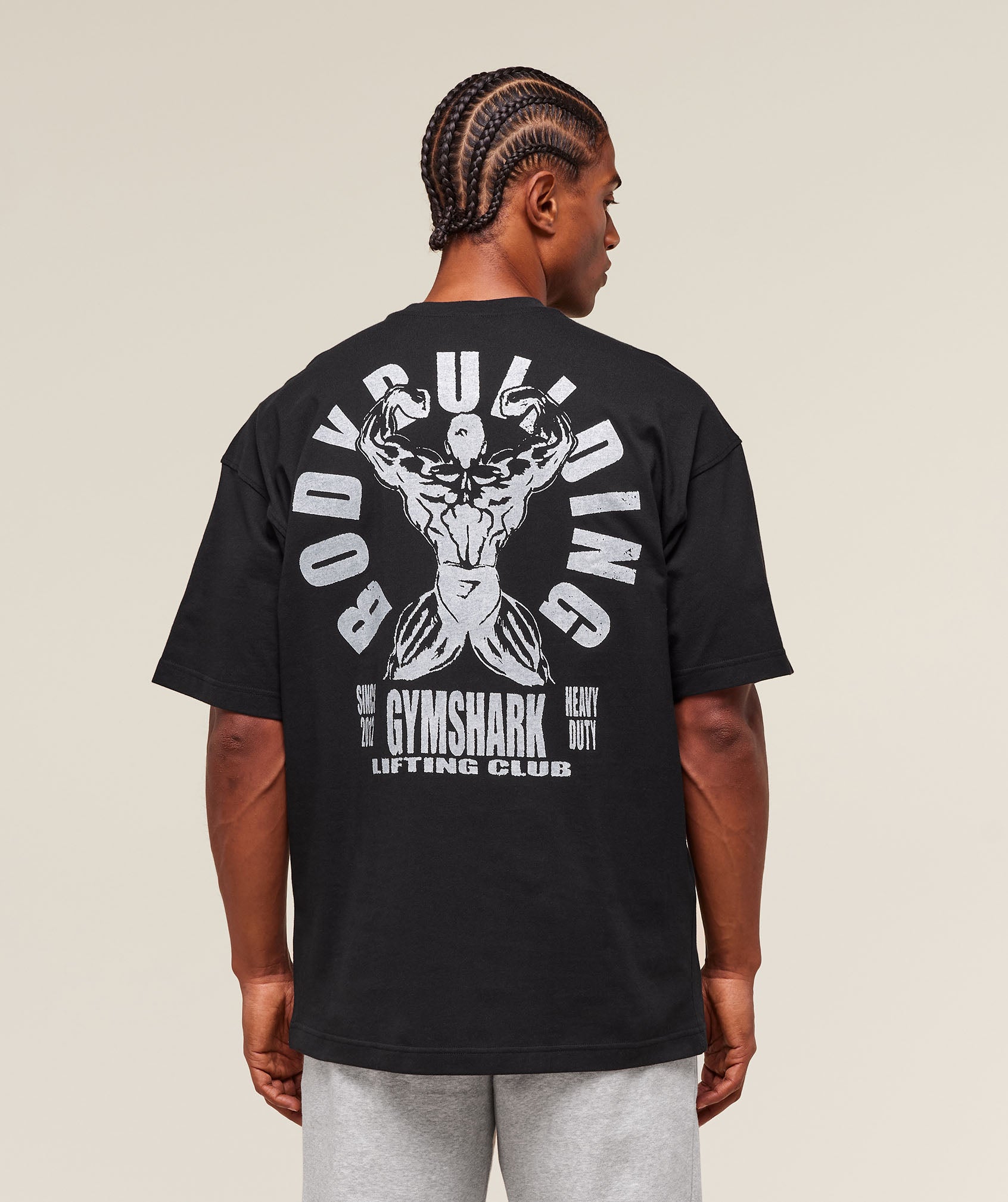 Gymshark Lifting Club Flex T-Shirt Black