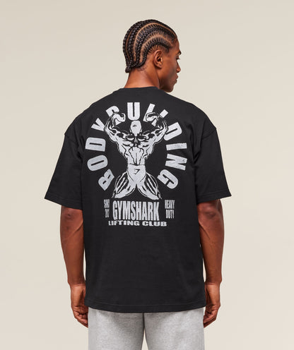 Gymshark Lifting Club Flex T-Shirt Black