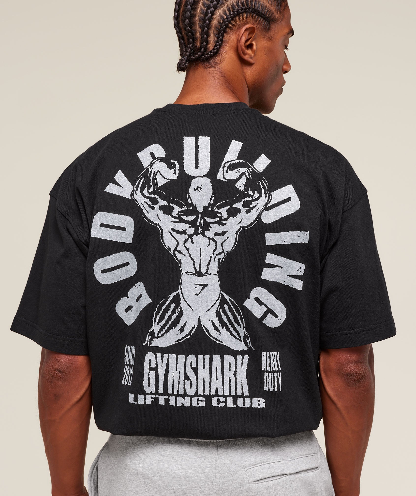 Gymshark Lifting Club Flex T-Shirt Black