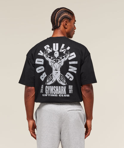 Gymshark Lifting Club Flex T-Shirt Black