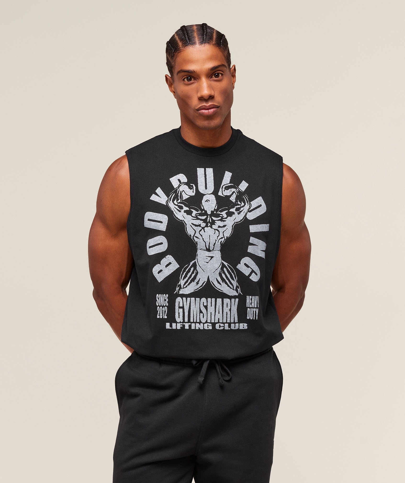 Gymshark Lifting Club Flex Tank Black