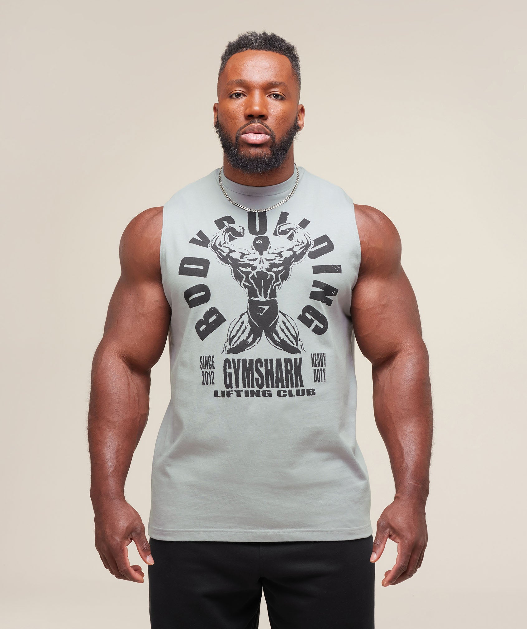 Gymshark Lifting Club Flex Tank Smokey Grey